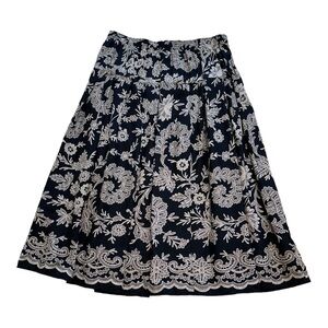 Vintage D’Allaird’s Floral Skirt - Size 14